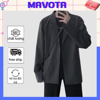 Áo Blazer nam Mavota áo khoác unisex phong cách Hàn Quốc AB005