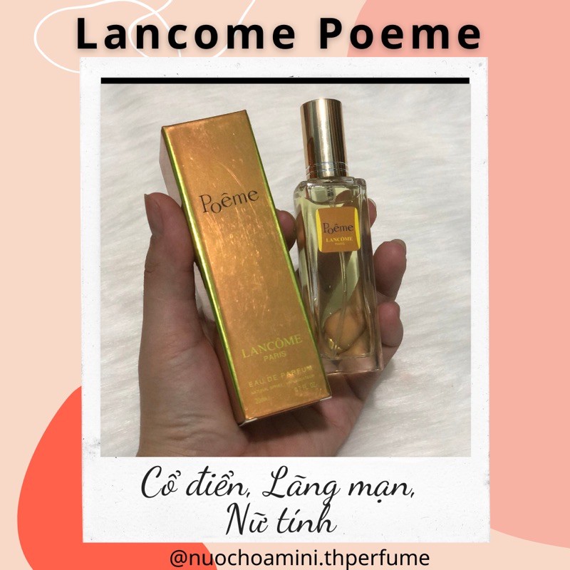 Nước Hoa mini Nữ Lacome Poême 20ml (Mẫu 5D)