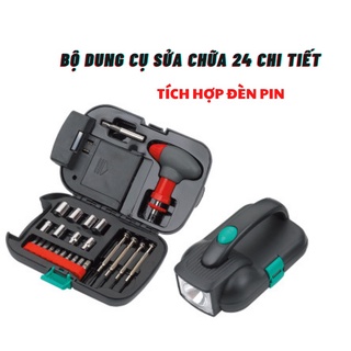 Bộ tua vít đa năng mini 24 đầu chất liệu thép từ tính cao cấp sửa chữa máy móc, điện tử cỡ nhỏ