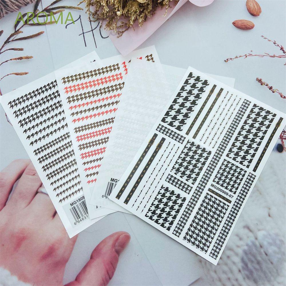 [Hàng mới về] Miếng dán trang trí móng tay 3d họa tiết tùy chọn chống thấm nước diy