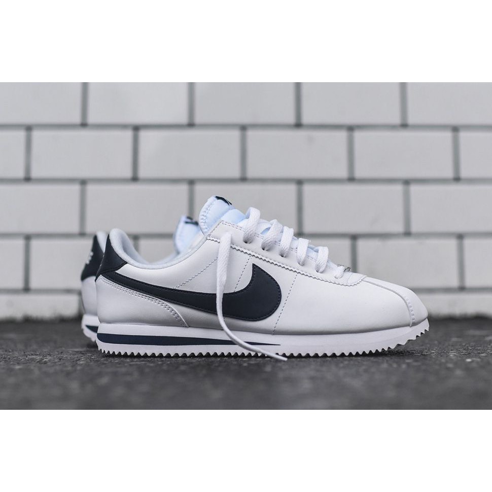 Giày Nike Cortez Auth FREESHIP Giày Thể Thao Nike Chính Hãng - Cortez OG White Red - Simple Sneaker