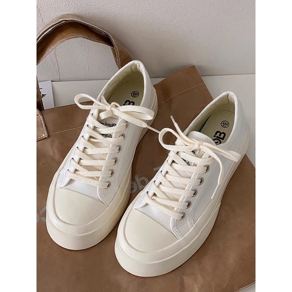 (5 MÀU) Giày nữ vải trơn nữ tính siêu đẹp độn đế HÓT TREND