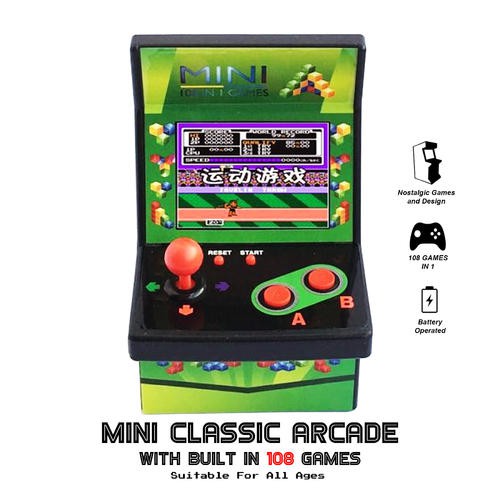 Máy chơi game cầm tay 180 game Arcade mini cổ điển cho điện thoại