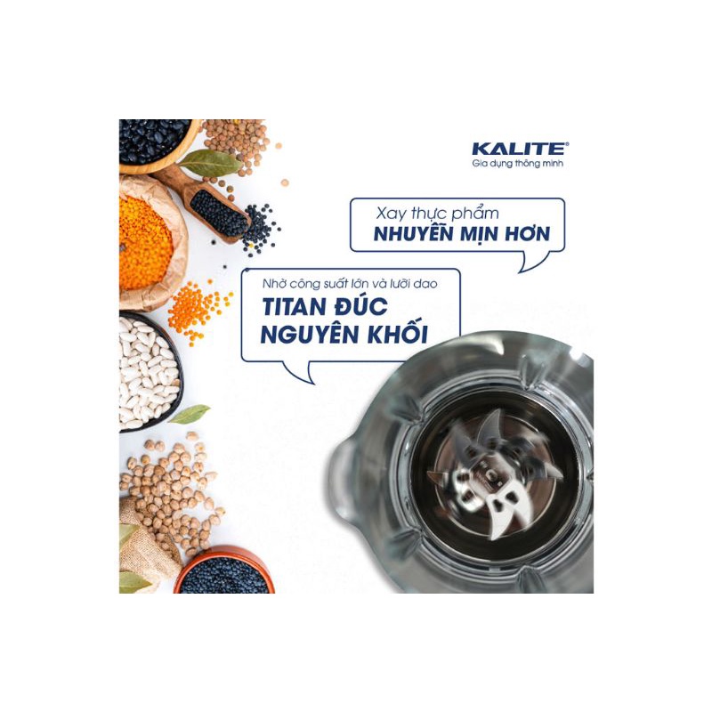Máy làm sữa hạt Kalite KL 950 Tích hợp 14 chức năng Nấu siêu nhanh chỉ trong 10 phút