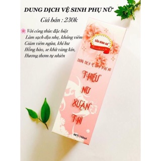 Dung dịch vệ sinh phụ nữ Thiếu nữ xuân thì