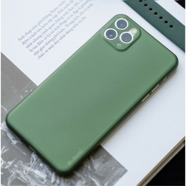 Ốp lụa iphone siêu mỏng chỉ 0.3mm