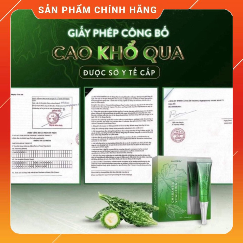 Cao Khổ Qua Dành Cho Da Mụn soHERBs 10ml