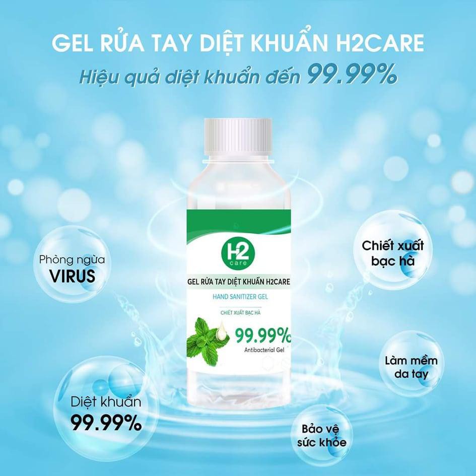 Gel rửa tay khô Chucare 50ml bỏ túi tiện lợi kháng khuẩn dịu da tay