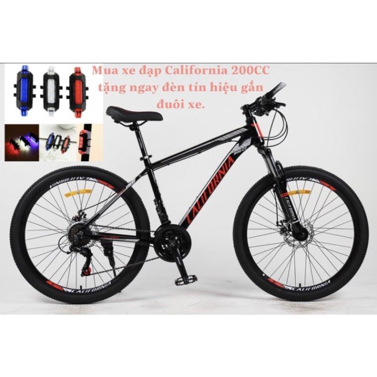 (Sỉ Lẻ) Xe đạp thể thao California 200CC nhập khẩu chính hãng cao cấp.Khung hợp kim nhôm