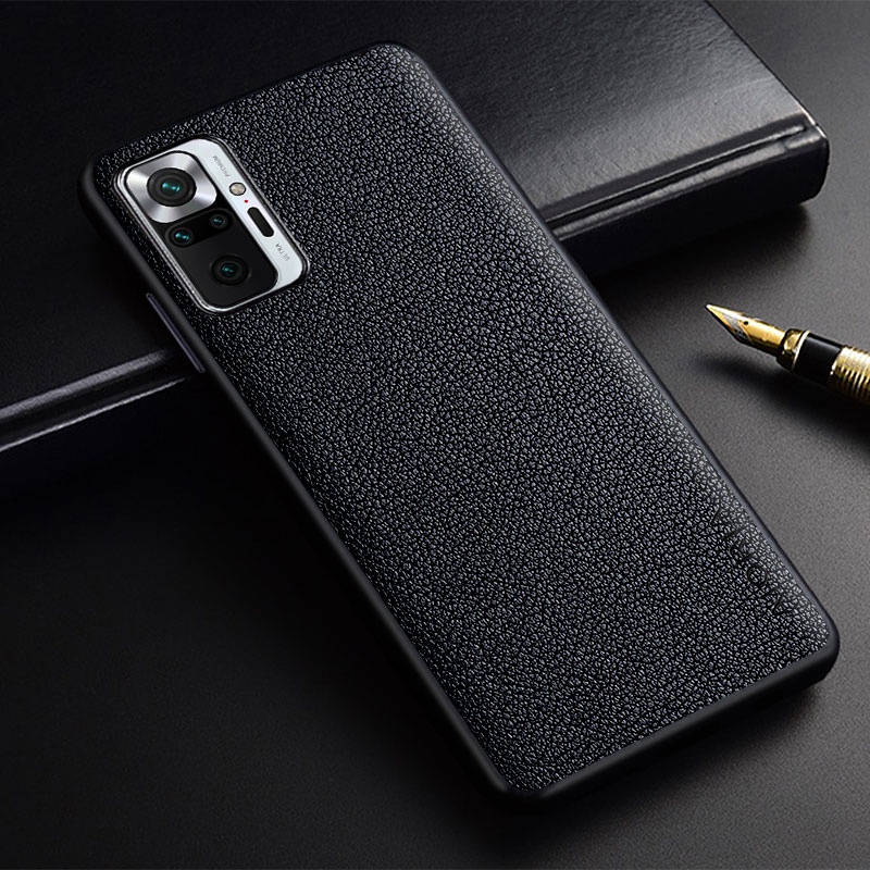 Bao Da Điện Thoại pu Màu Trơn Cho xiaomi redmi note 10 5g 10t 10 pro max 10s Ốp