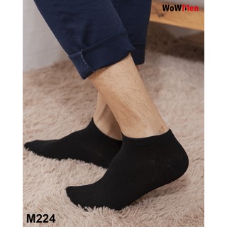 Vớ Cổ Ngắn cổ chân Cotton - Tất Cổ Thấp Giá Rẻ Đẹp Unisex Nam Nữ - M224 - NowShip Grab