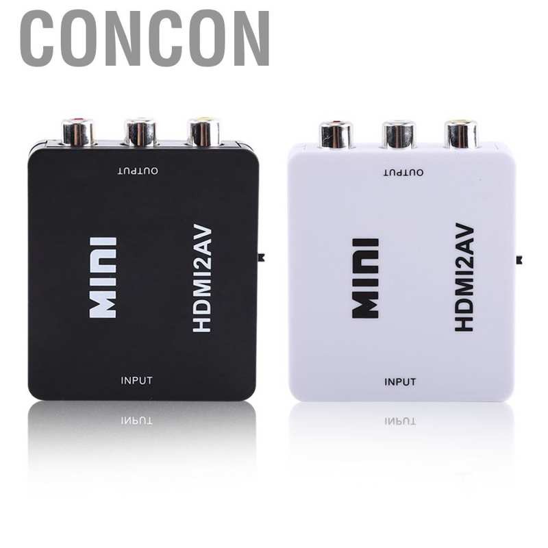 Bộ Chuyển Đổi Âm Thanh 1080p Mini Hdmi 2av Sang Rca Av