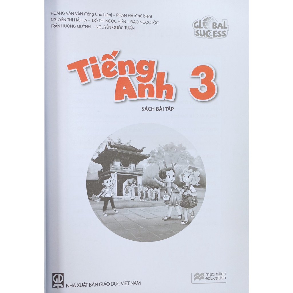 Sách - Tiếng Anh lớp 3 sách bài tập