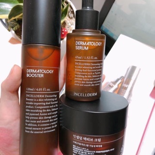 Siêu dưỡng da bộ dưỡng tái tạo căng bóng làm trắng da mờ thâm, nhăn, giảm mụn incellderm