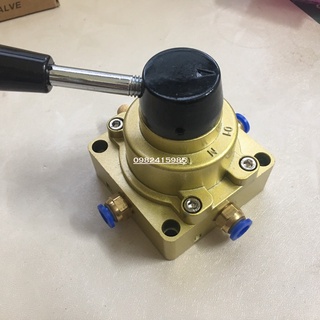  VAN GẠT TAY KHÍ NÉN  HV-02   HV-03  HV-04  ren 13 17 21mm  -Van gạt hơi điều khiển xilanh khí nén 