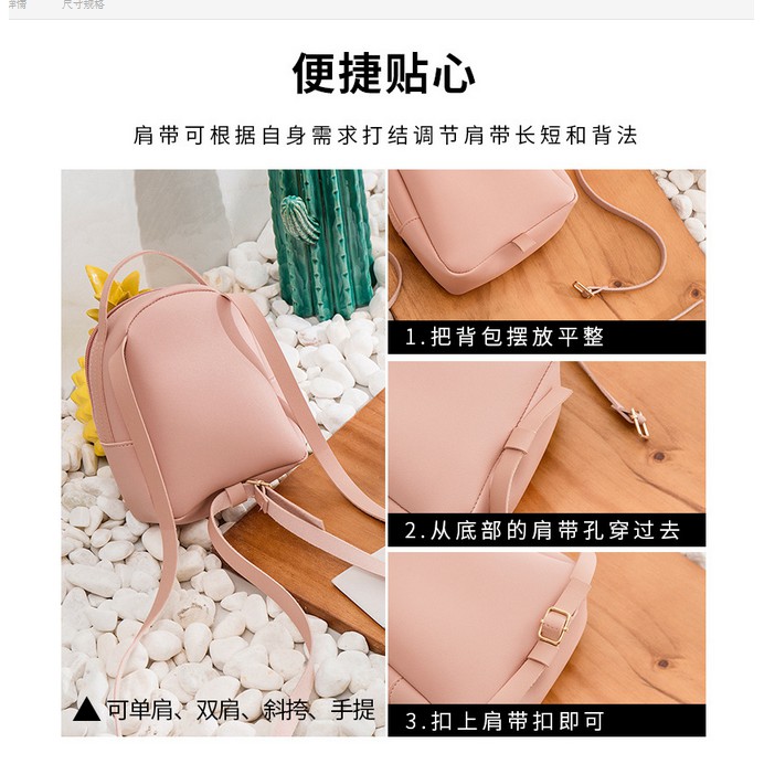 Balo nhỏ xinh thời trang cho nữ | BigBuy360 - bigbuy360.vn