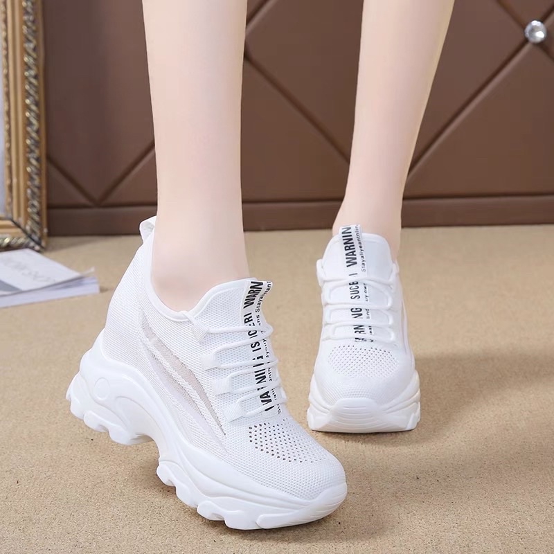 Giày thể thao đế độn nữ 9cm