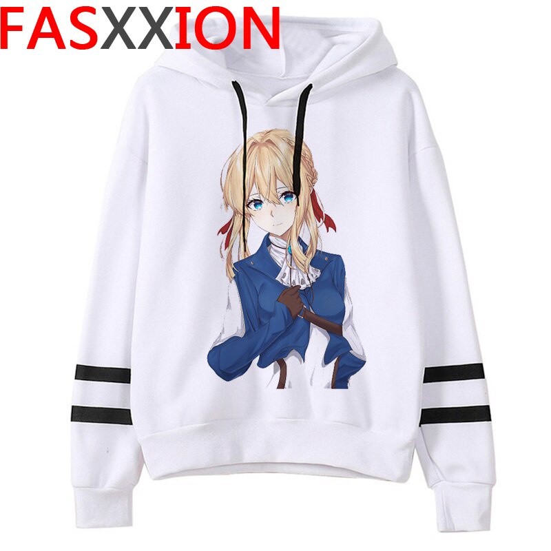Áo hoodies in hình nhân vật anime Violet Evergarden Saiki K 2021