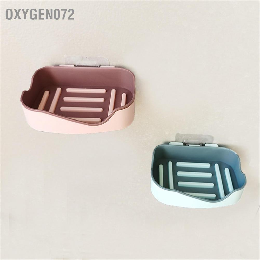 Oxygen072 Oxygen072 Đĩa đựng xà phòng trong tắm Khay bằng nhựa Treo tường Tổ chức phụ kiện