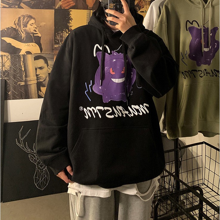 Hoodie nam nữ unisex kiểu cách ulzzang chất nỉ form rộng họa tiết cá tính BST áo khoác hoddie đôi đẹp giá rẻ 2020