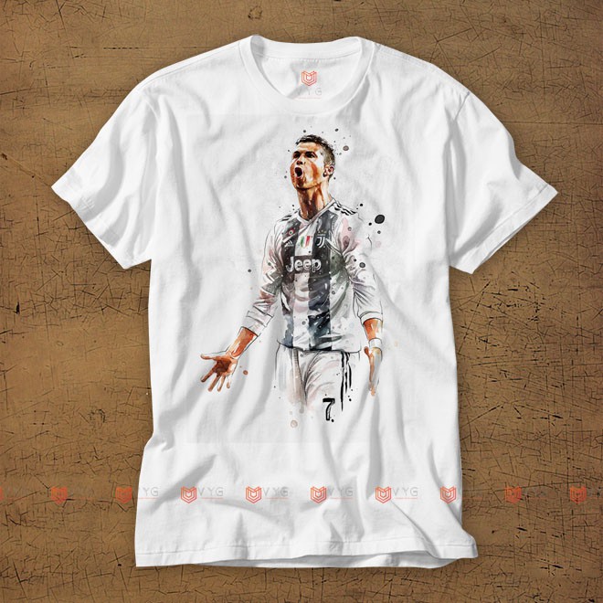 Áo Thun Cầu Thủ Ronaldo CR7 cho giới trẻ [Full Size]