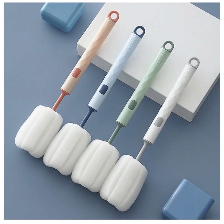 Cọ Rửa Bình Sữa Mút Xốp KHÔNG LO XƯỚC BÌNH nhiều màu