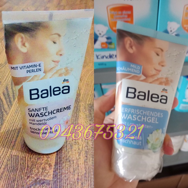 Sữa rửa mặt Balea