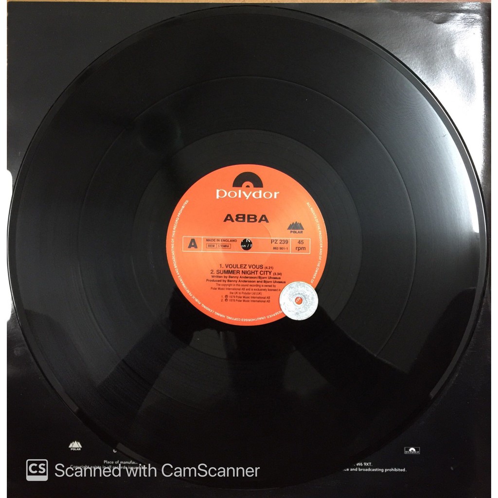 stereomate - Maxi vinyl 12 inch 45 RPM: ABBA - Voulez Vous, Summer Night City, Gimme, I do, I do, I 