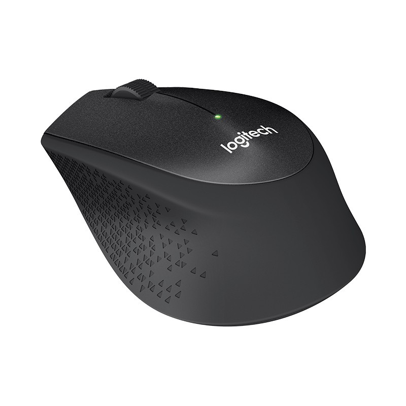 Chuột không dây Logitech M331 Silent Plus (Đen)-  Chính hãng