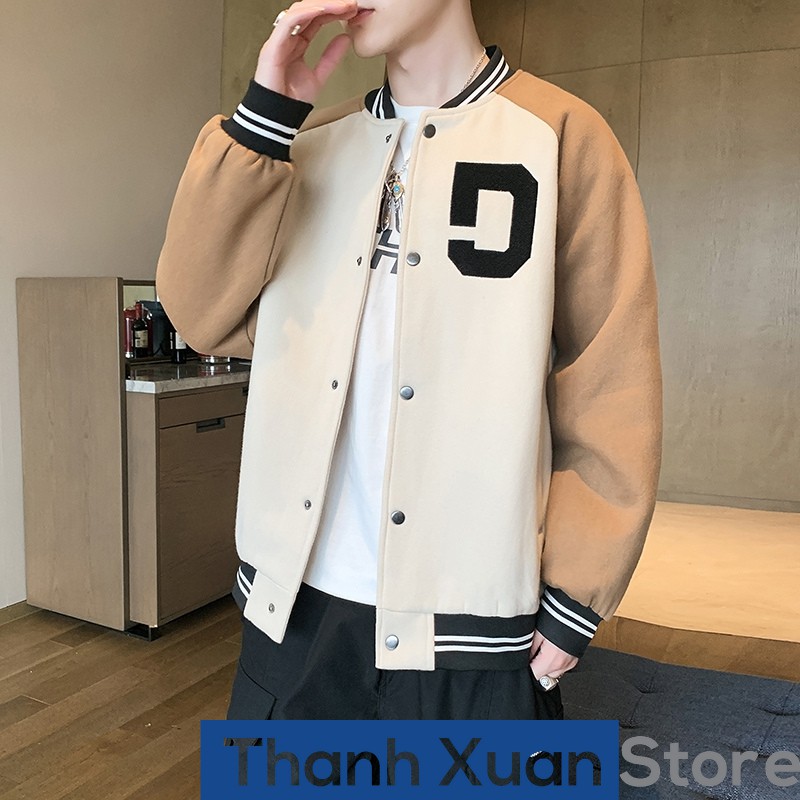 Áo Khoác BOMBER MAR.CUS. Ulzzang Unisex - Áo bóng chày 45-80kg | BigBuy360 - bigbuy360.vn