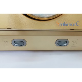 ĐÈN SƯỞI NHÀ TẮM 3 BÓNG HEIZEN HE-3B
