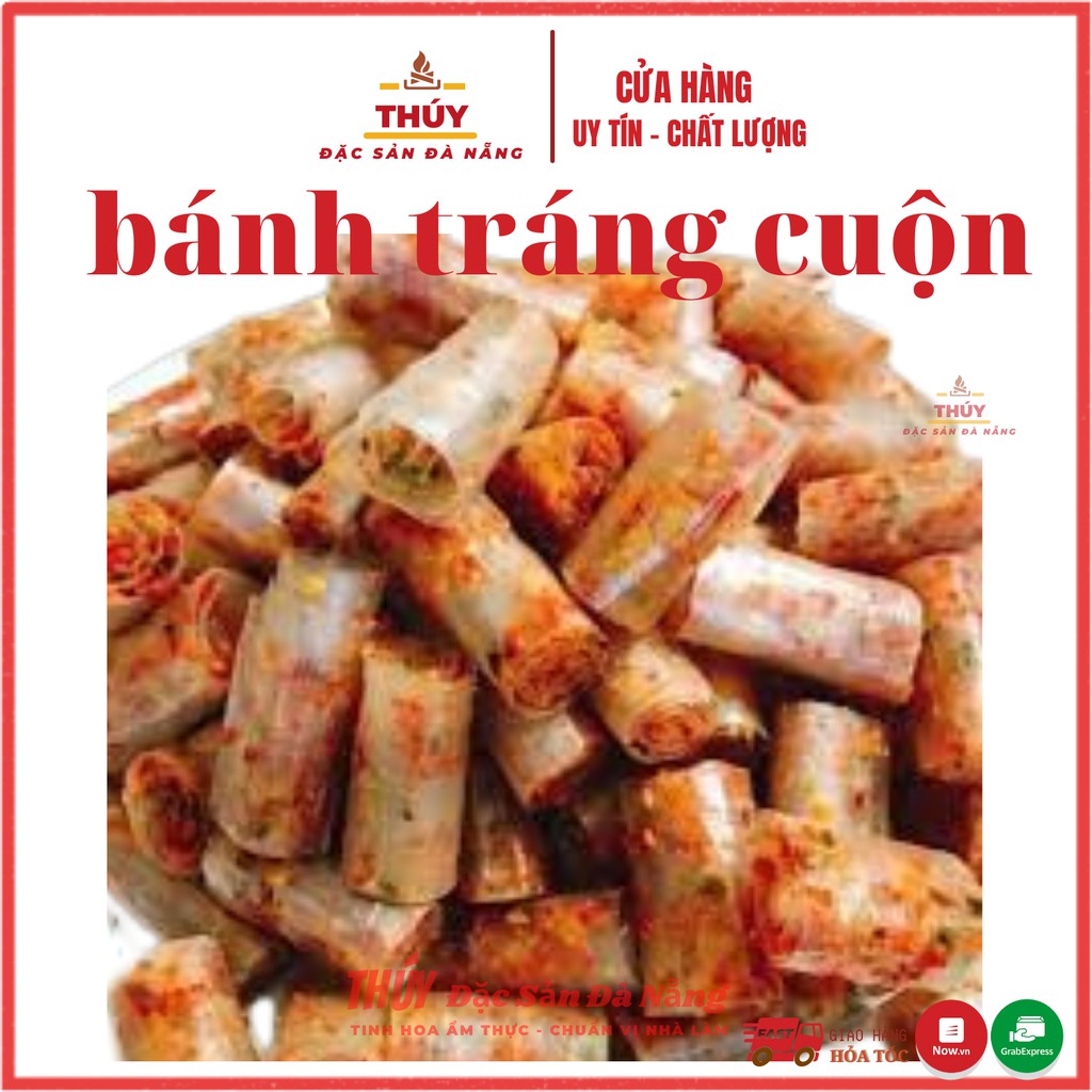 Bánh Tráng Cuộn Thập Cẩm 200gr chính hiệu Thuý Đặc Sản Đà Nẵng