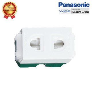 Ổ CẮM ĐƠN PANASONIC WIDE CÓ MÀN CHE WEV1081SW