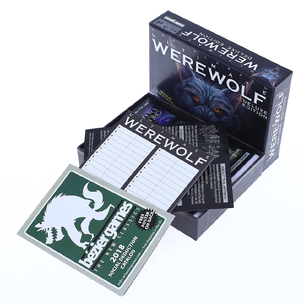 Bộ trò chơi ma sói ULTIMATE WEREWOLF DELUXE EDITION thú vị