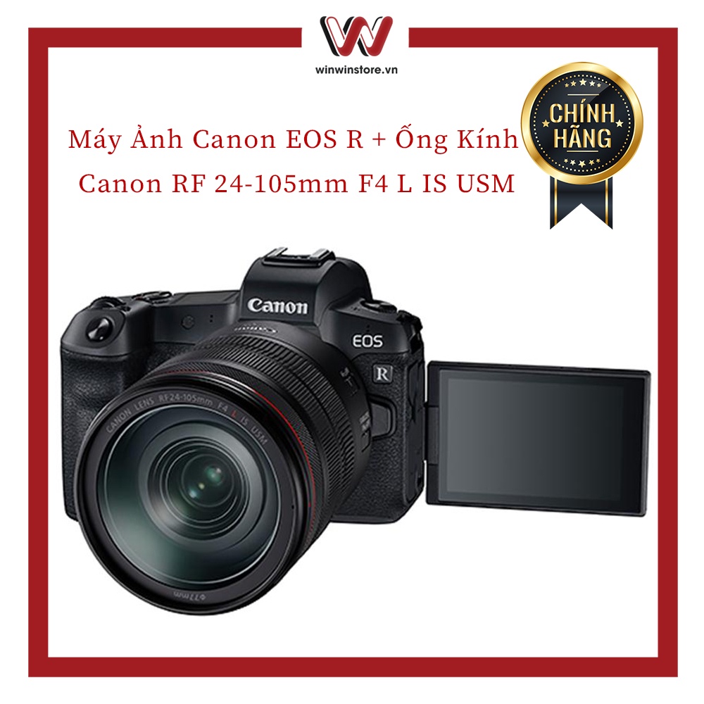 Máy ảnh Canon EOS R ( Body / Kit ) - Bảo hành 24T LBM