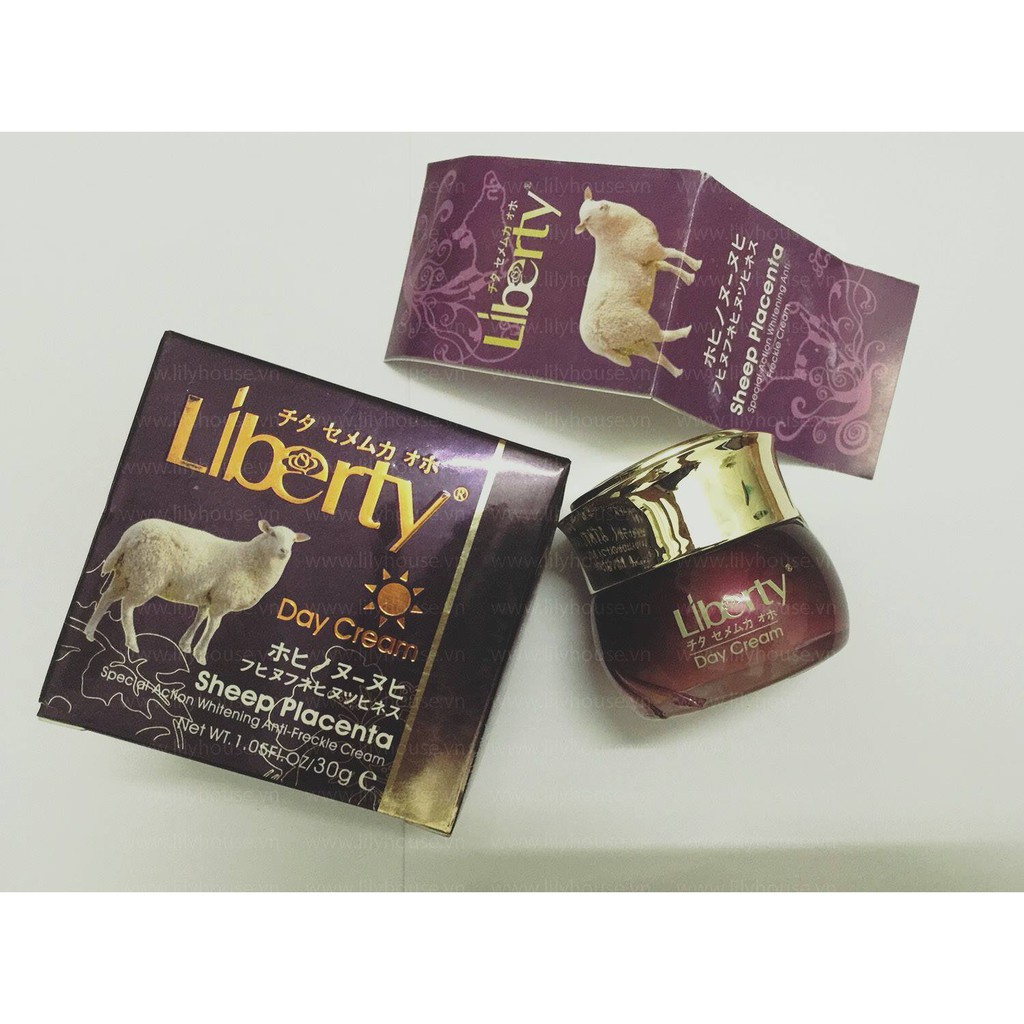 Kem dưỡng trắng da mặt LIBERTY NHAU THAI CỪU NHẬT BẢN