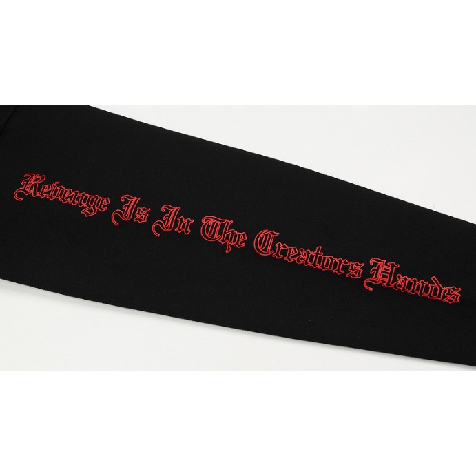 Revenge Áo len có mũ trùm đầu thông thường của nam và nữ mới