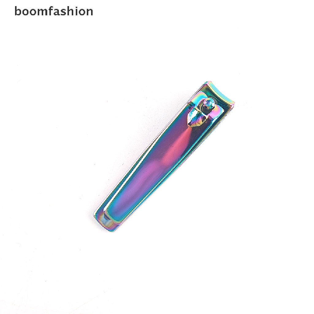 [boomfashion] Stainless Steel Rainbow Colorful Nail Clippers Dead Skin Finger Nails [new]