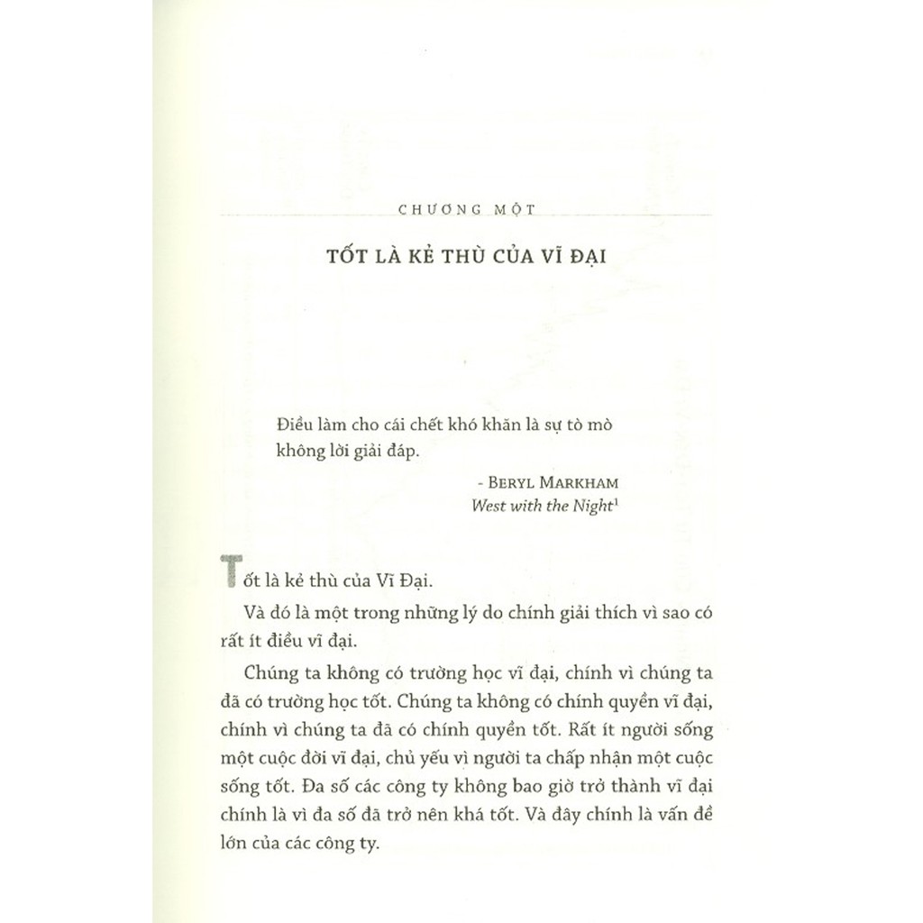 Sách - Từ Tốt Đến Vĩ Đại