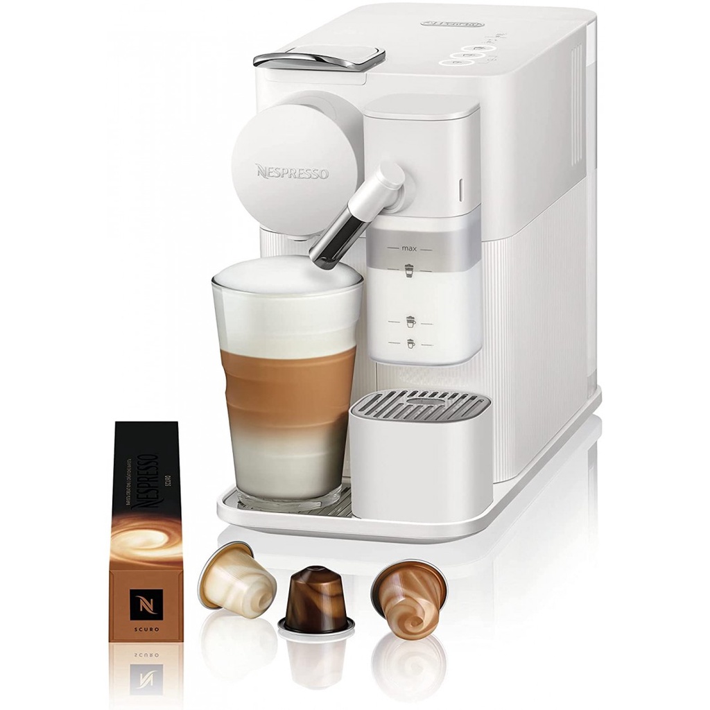 Máy pha cafe viên nén nespresso delonghi en510.w white