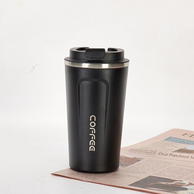 Cốc giữ nhiệt 510ml ly coffee holic inox 304, bình giữ