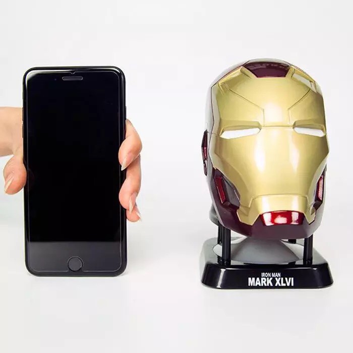 [ HOT ] Loa Bluetooth Nghe Nhạc Siêu Chất Ngầu Hình IRON MAN - Âm Thanh Siêu Chất Lượng - Thiết Kế Siêu Chất