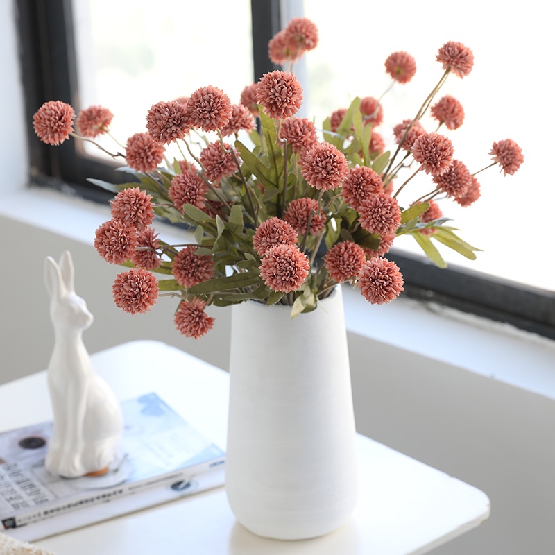 Bó Hoa Giả Mini Dùng Trang Trí Tiệc Cưới DIY