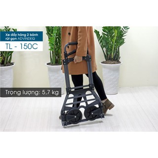 Xe đẩy hàng 2 bánh rút gọn advindeq tl-150c