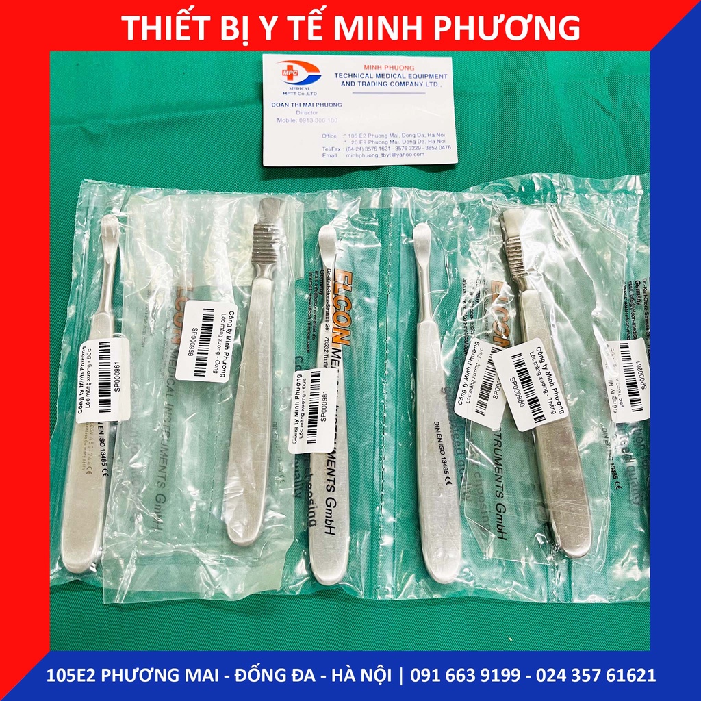 Lóc màng xương cong, thẳng dùng trong ngoại khoa