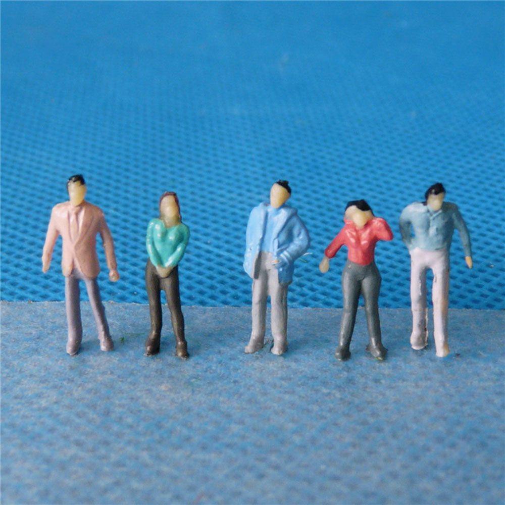 Set 100 Mô Hình Tàu Lửa Mini Nhiều Màu Sắc Dùng Để Trang Trí Nhà Búp Bê