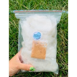Túi zip 300g Bánh tráng phơi sương kèm muối