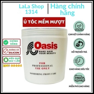 Kem hấp ủ tóc oasis 1000ml mềm mượt chuẩn salon, kem ủ tóc nội địa trung