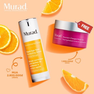 BỘ ĐÔI XÓA THÂM MỤN,TÀN NHANG, NÁM VÀ CẤP NƯỚC MURAD