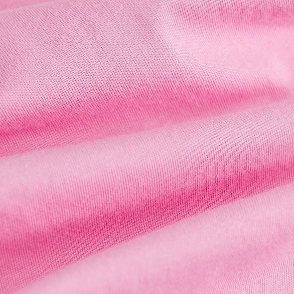 Áo Thun Tay Ngắn Phồng Bằng Vải Cotton Màu Trơn Dễ Thương Phong Cách Hàn Quốc Dành Cho Bé Gái